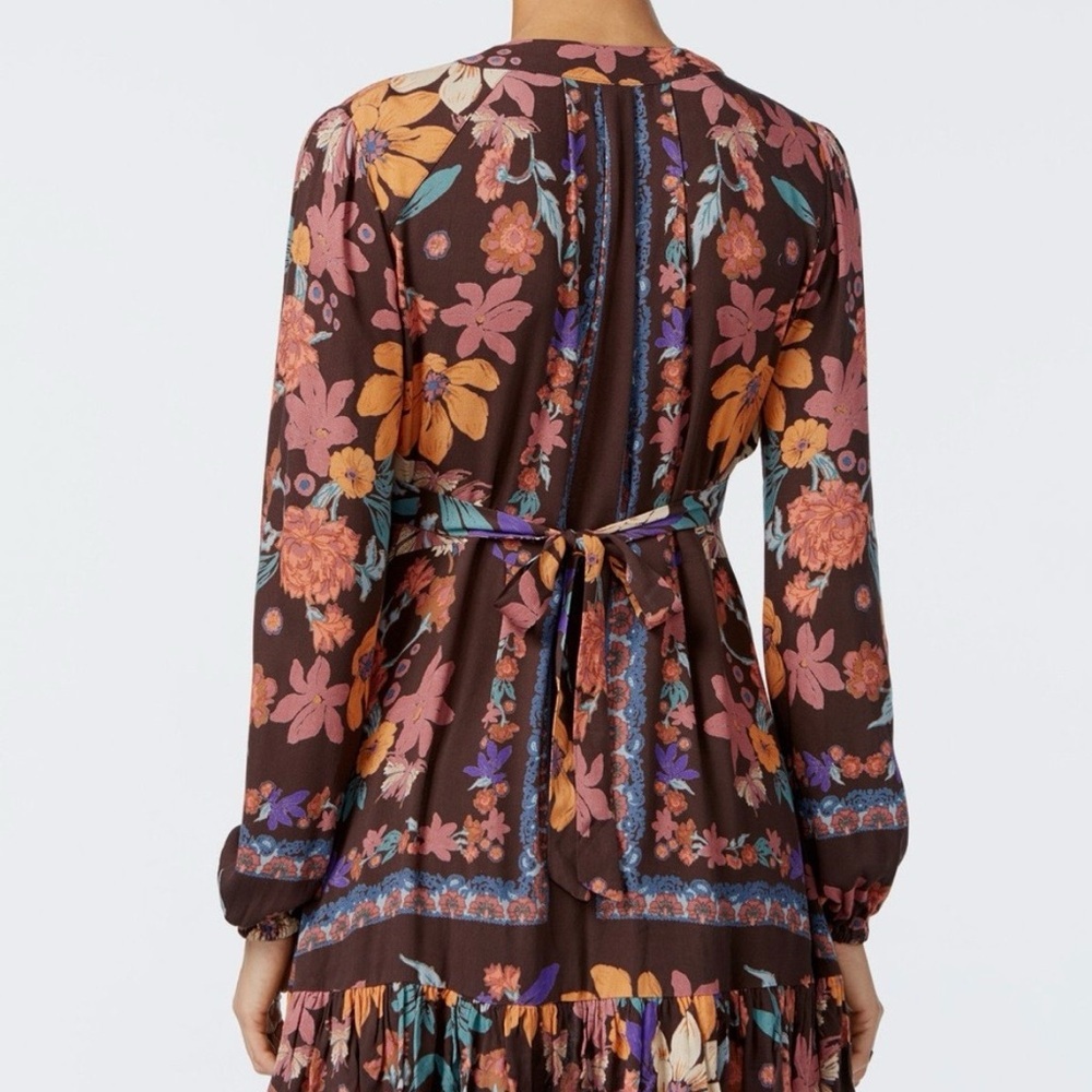 Free People Multicolor Floral Long Sleeve Dress - Picture 3 of 10